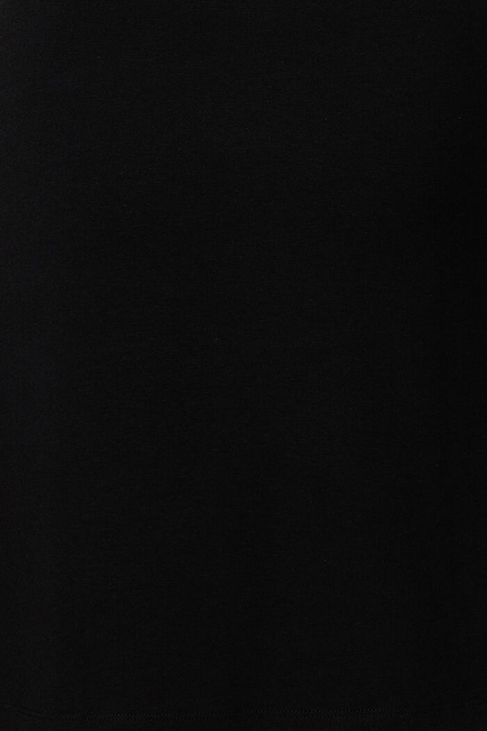 Sukienka z jerseyu z funkcją karmienia i paskiem, BLACK INK, detail image number 5