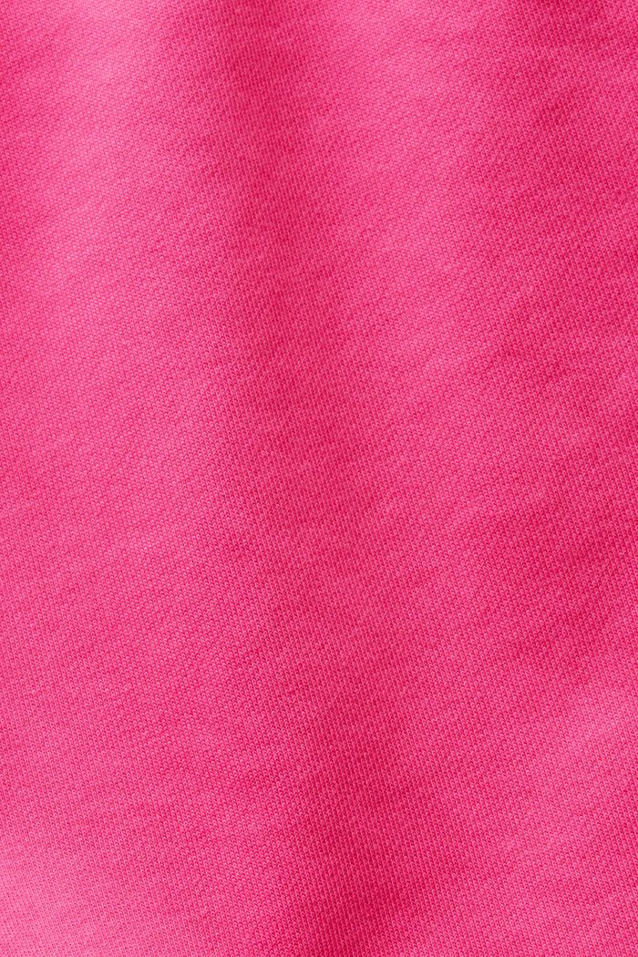 Dresowe szorty z logo, PINK FUCHSIA, detail image number 6
