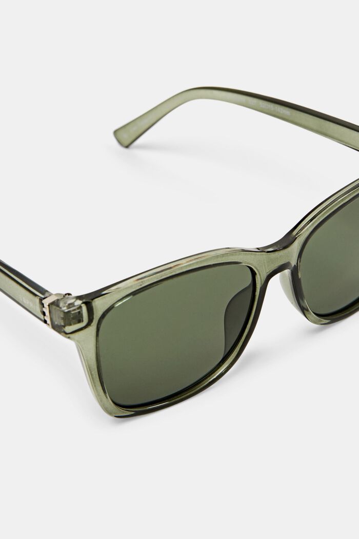 Kwadratowe okulary przeciwsłoneczne, OLIVE GREEN, detail image number 1