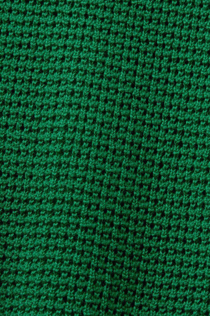 Dzianinowa spódnica midi, GREEN, detail image number 5