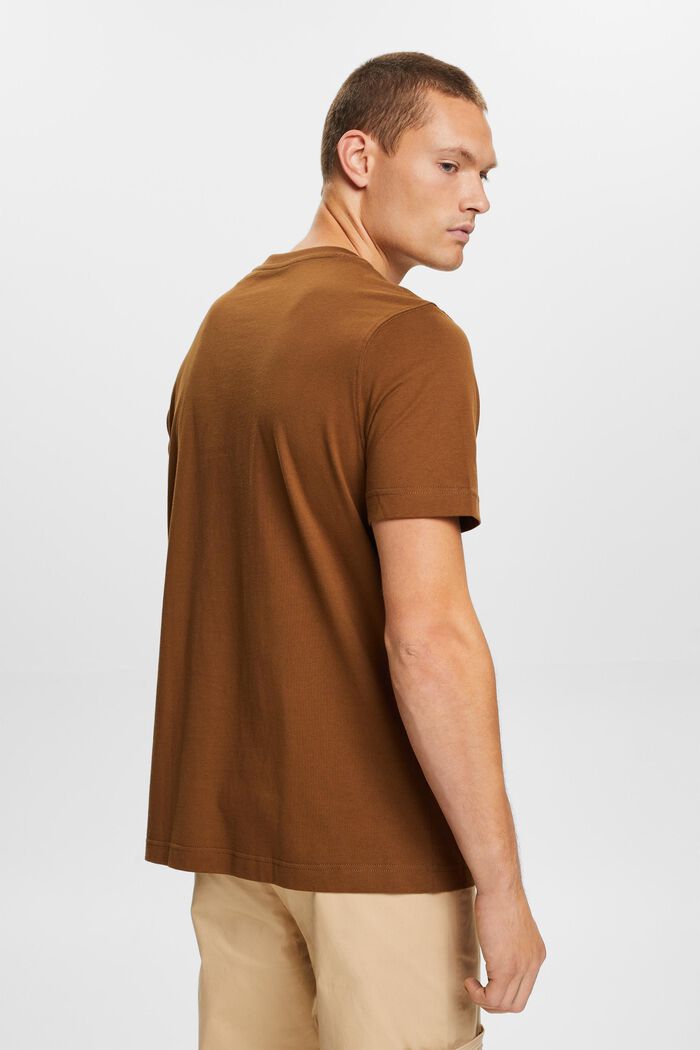 T-shirt z nadrukiem z bawełny organicznej, BARK, detail image number 4