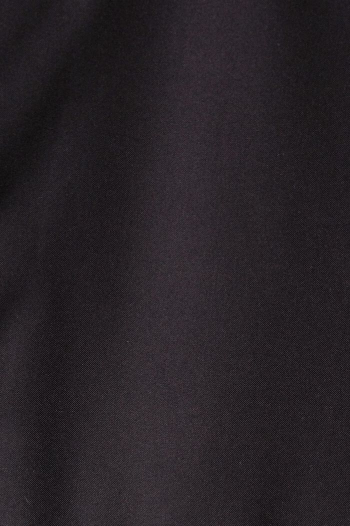 Płaszcz przeciwdeszczowy z kapturem, BLACK, detail image number 4