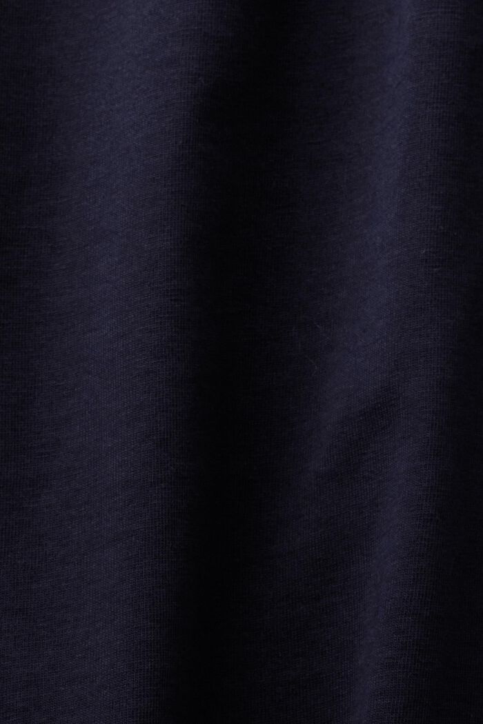 Bawełniany top henley, NAVY, detail image number 5