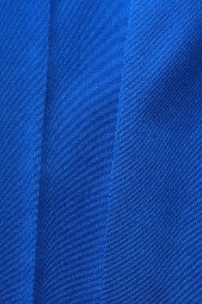 Proste spodnie z niskim stanem, BRIGHT BLUE, detail image number 6