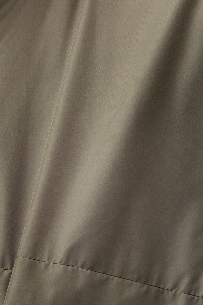 Lekka kurtka przeciwdeszczowa z kapturem, KHAKI GREEN, detail image number 4