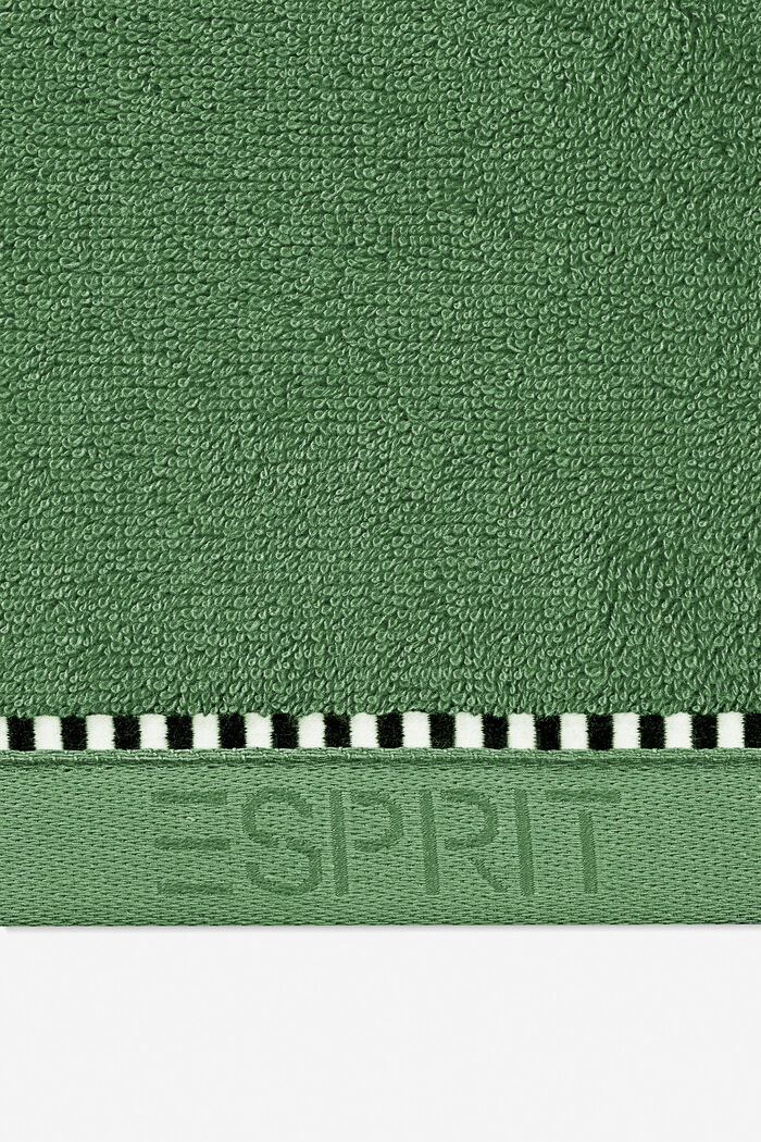 Z TENCELEM™: seria jednokolorowych ręczników z froty, MOSS GREEN, detail image number 1