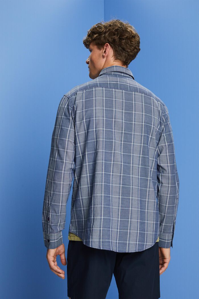 Lekka koszula w kratkę, 100% bawełny, DARK BLUE, detail image number 3