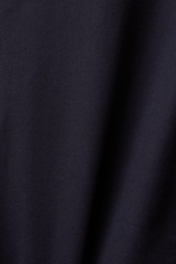 Koszula slim fit ze stójką, BLACK, detail image number 4