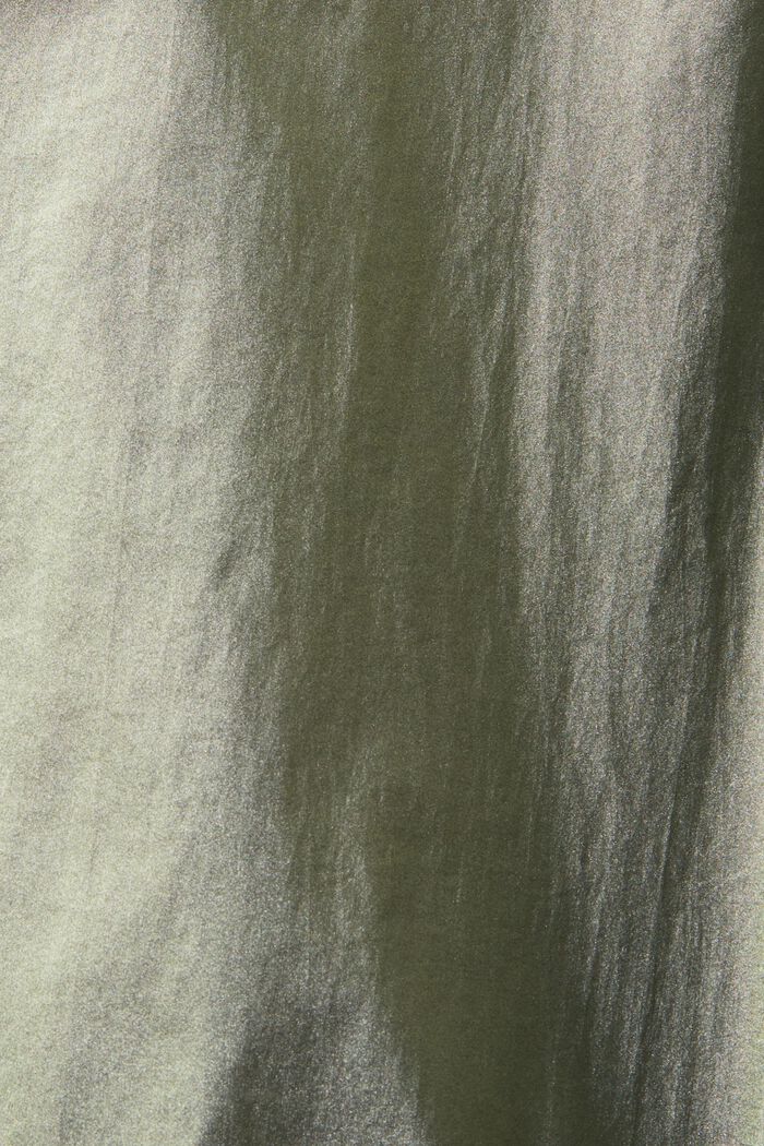 Wiatrówka z metaliczną powłoką, DARK TEAL GREEN, detail image number 6