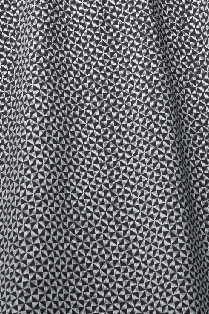 Dżersejowa koszula nocna z nadrukiem, BLACK, detail image number 4