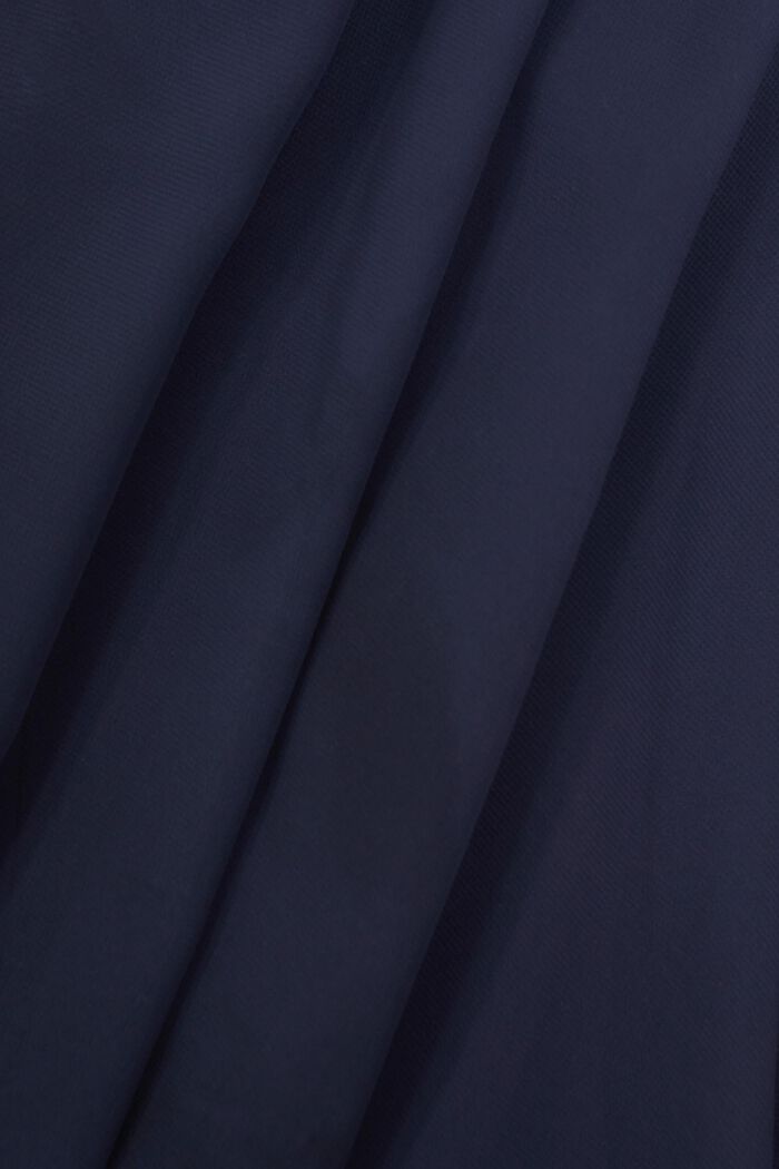 Szyfonowa sukienka maxi z dekoltem w serek, NAVY, detail image number 6
