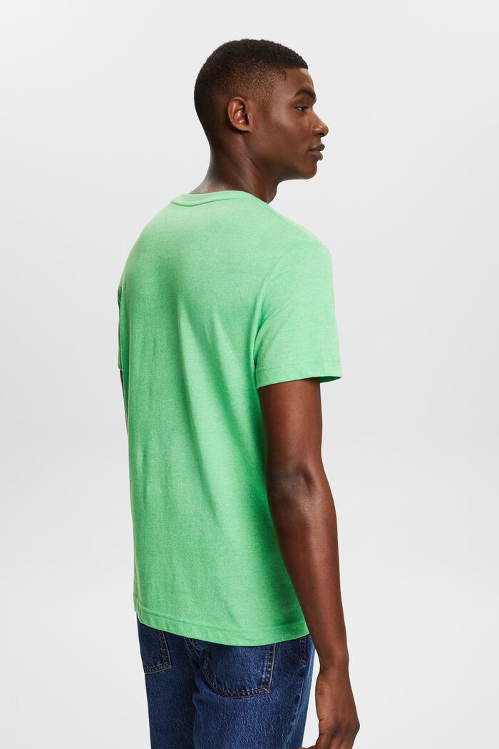 Melanżowy T-shirt, CITRUS GREEN, detail image number 2