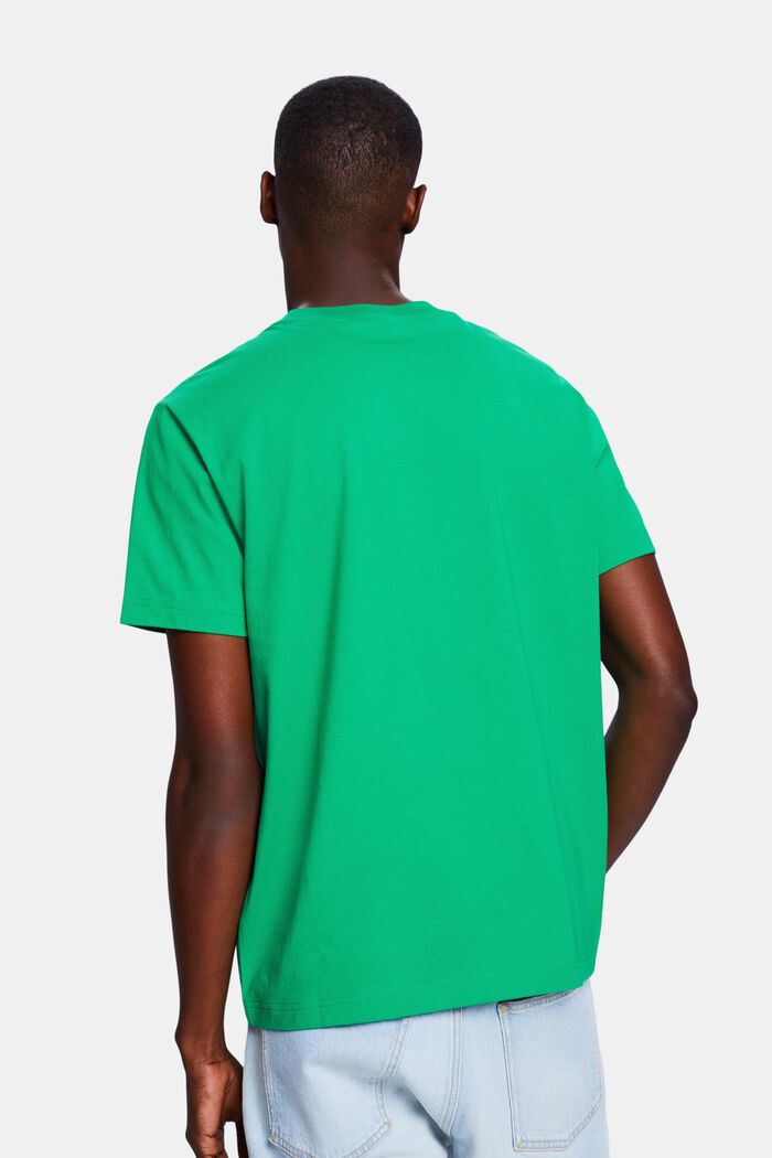 Logowany T-shirt, unisex, GREEN, detail image number 2