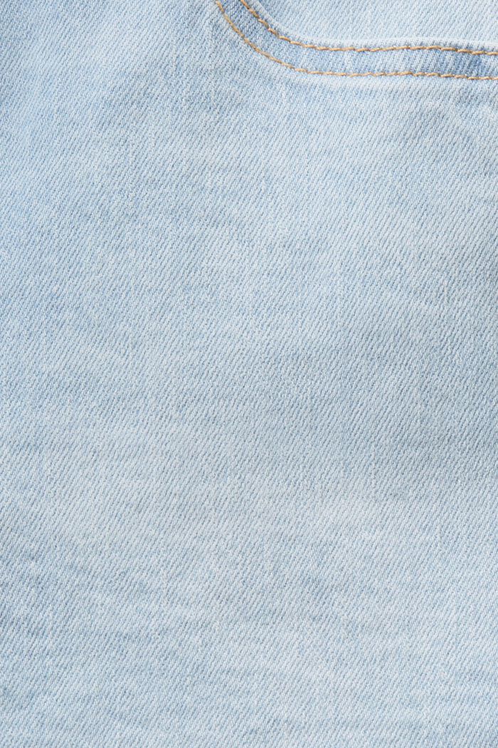 Dżinsowe szorty, fason slim, BLUE BLEACHED, detail image number 6