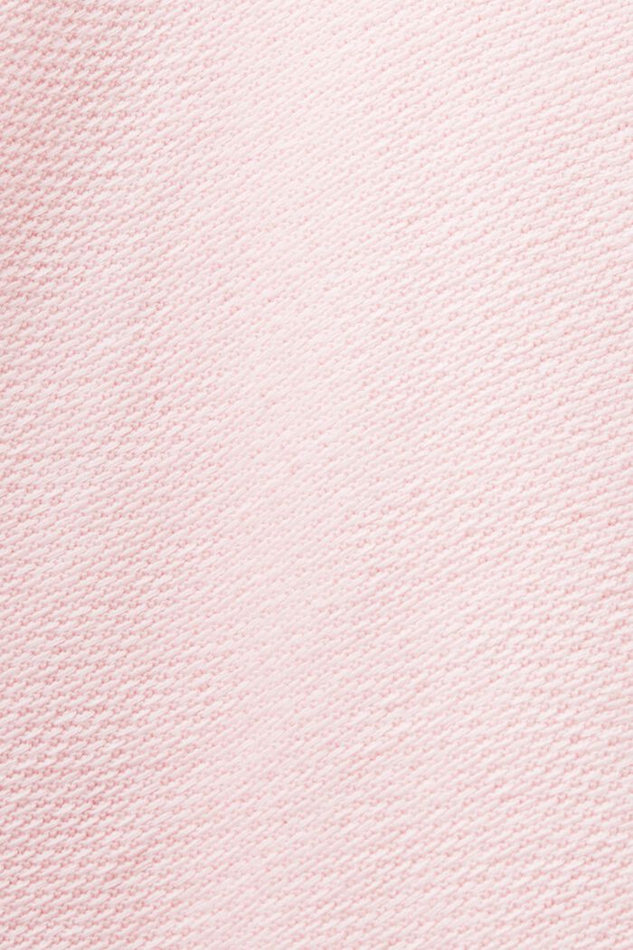 Sweter z krótkim rękawem i okrągłym dekoltem, PASTEL PINK, detail image number 5