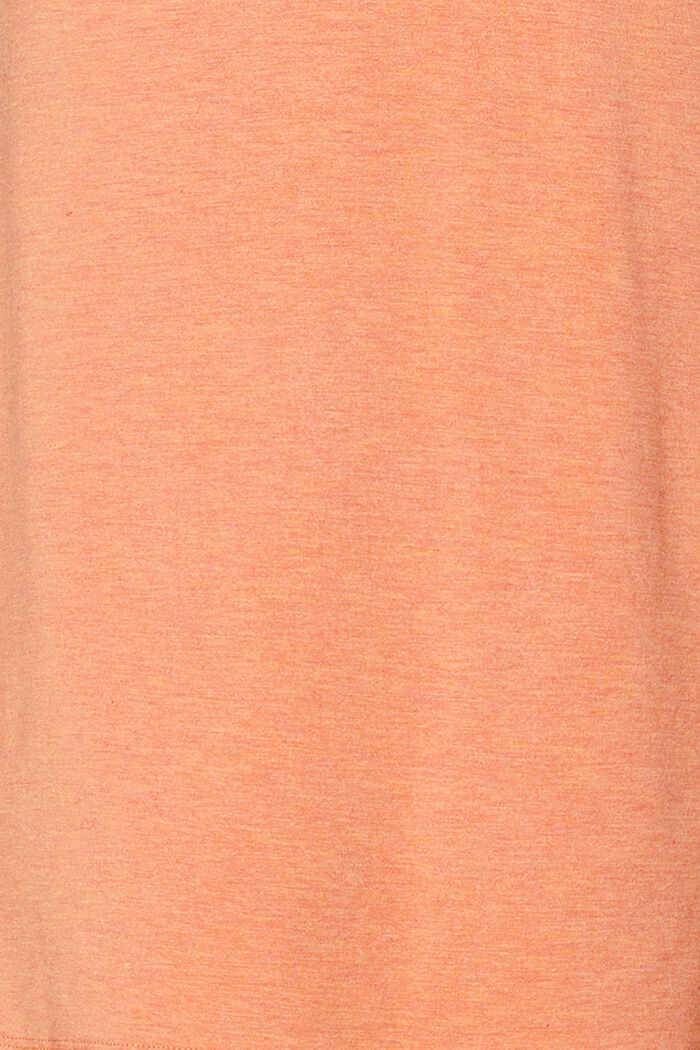 Dżersejowy top z wiązanymi ramiączkami, ORANGE DUSK, detail image number 2