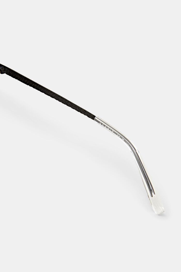 Okulary przeciwsłoneczne z prostokątnymi oprawkami, GREY, detail image number 3