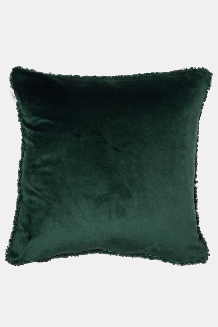 Poszewka na poduszkę z pluszowego futerka, GREEN, detail image number 2