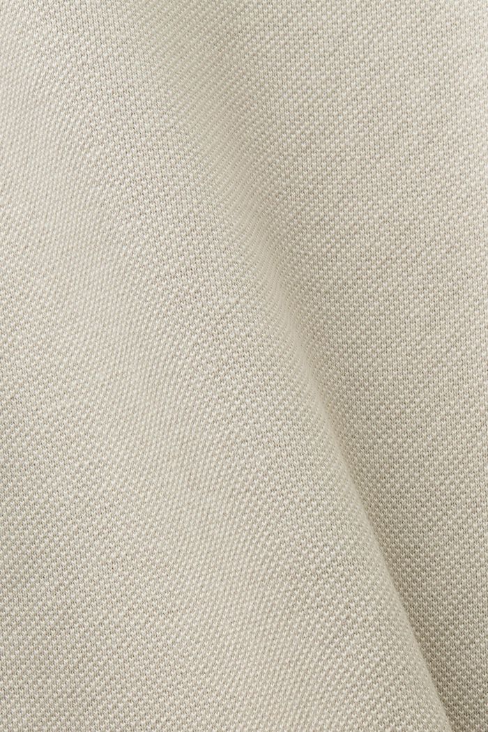 Szerokie spodnie z bawełną ekologiczną, LIGHT GREY, detail image number 5