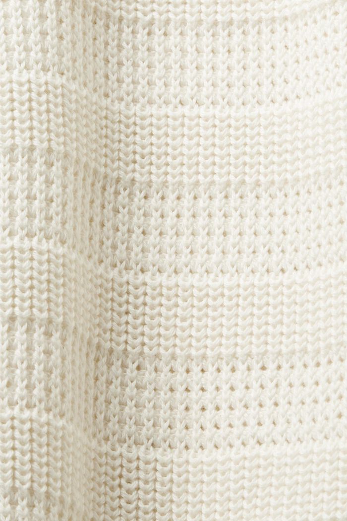 Fakturowany sweter z okrągłym dekoltem, ICE, detail image number 5