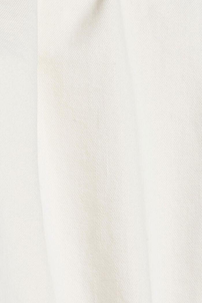 Bawełniane dżinsy z prostymi nogawkami, OFF WHITE, detail image number 4