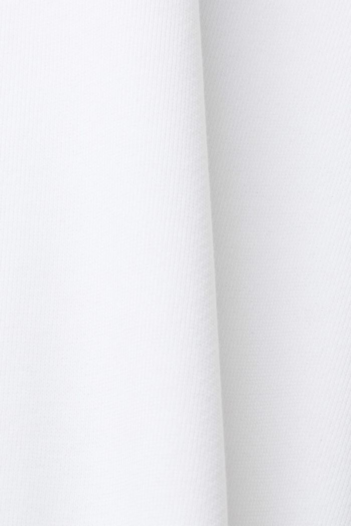 Bluza z haftowanym logo, WHITE, detail image number 4