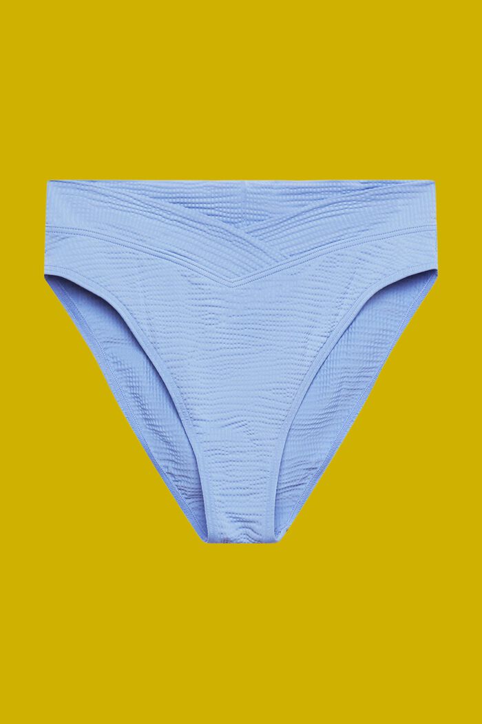 Dół od bikini ze średnim stanem, LIGHT BLUE LAVENDER, detail image number 4