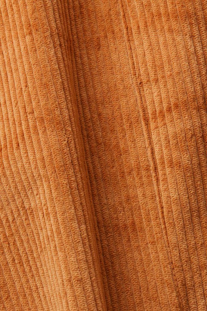 Oversizowy sztruksowy żakiet, CARAMEL, detail image number 5