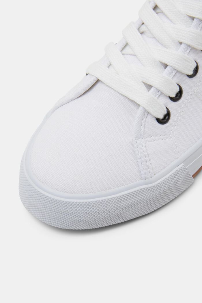 Wysokie sneakersy z płótna, OFF WHITE, detail image number 3