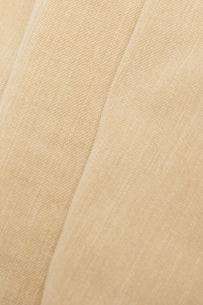 Elastyczne spodnie z mieszanki z bawełną ekologiczną, SAND, detail image number 1