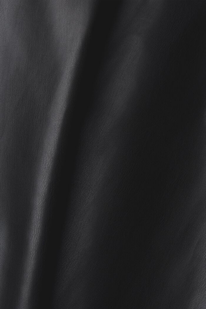 Sukienka mini z różnych materiałów, BLACK, detail image number 1