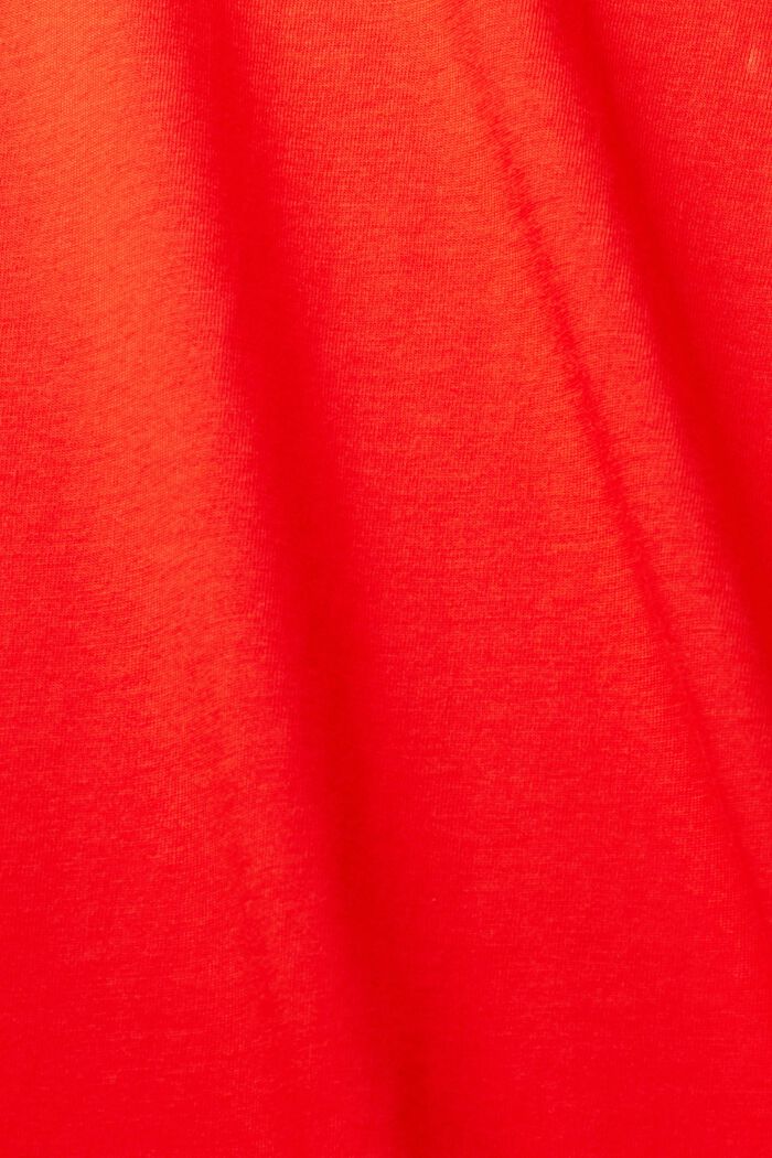 T-shirt z dżerseju, 100% bawełny, RED, detail image number 1