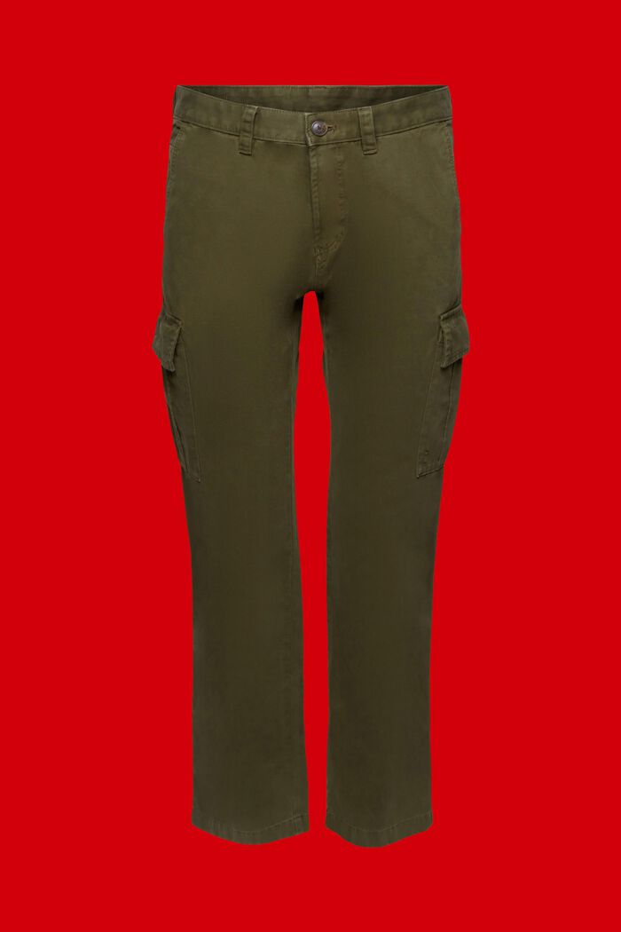 Spodnie bojówki, DARK KHAKI, detail image number 5