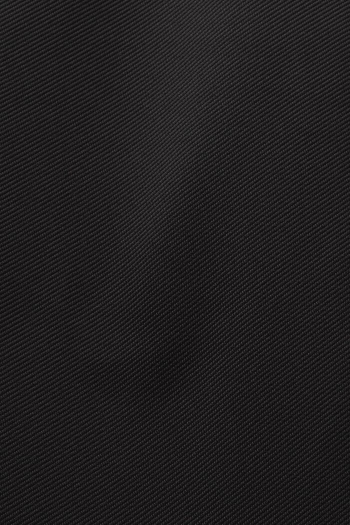 Spodnie z diagonalu, BLACK, detail image number 6