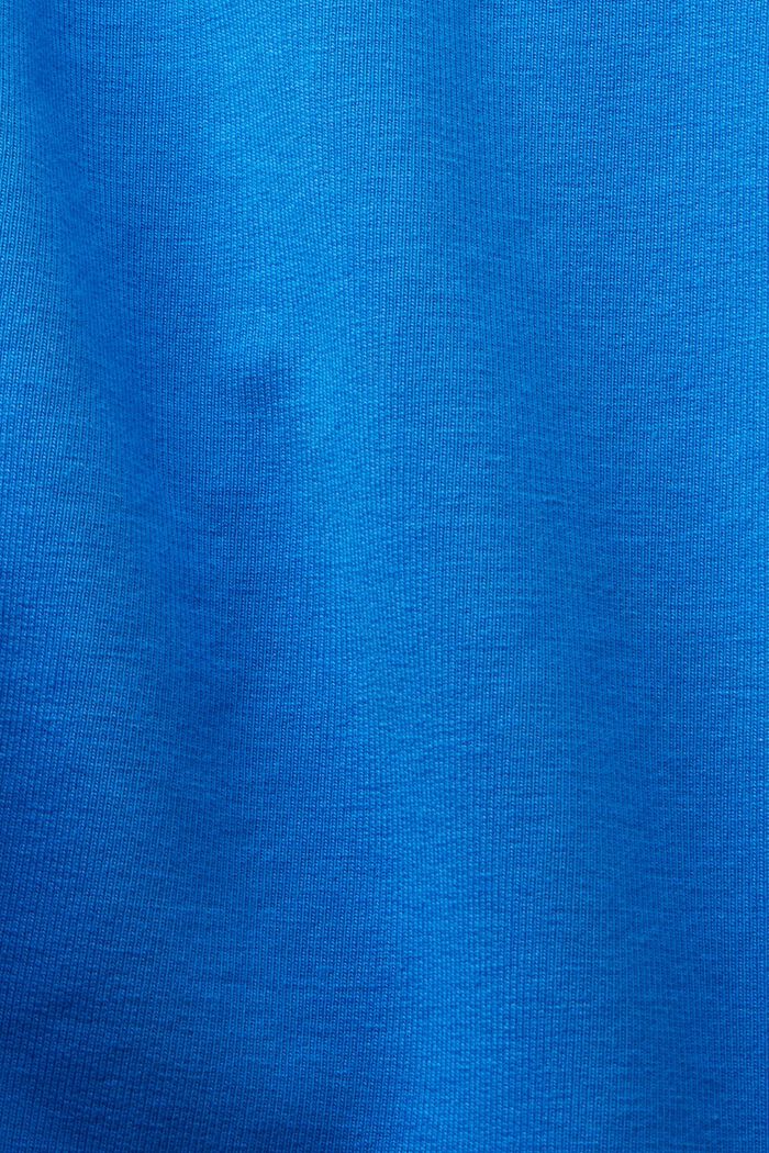 Szorty z bawełnianej dzianiny dresowej, BRIGHT BLUE, detail image number 6