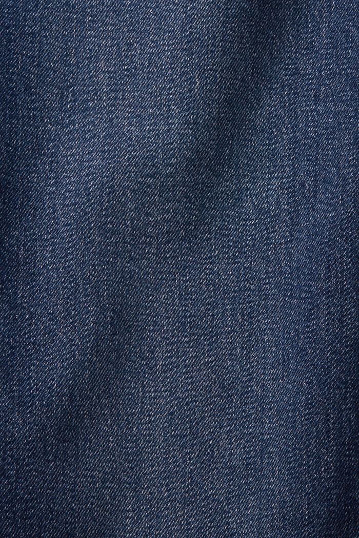 Dżinsy z wysokim stanem i podwiniętymi nogawkami, BLUE MEDIUM WASHED, detail image number 1