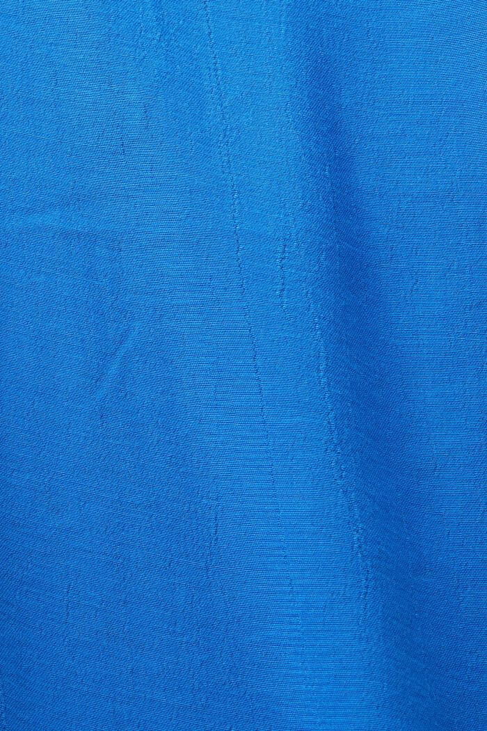 Kombinezon ze skróconymi nogawkami i dekoltem V, BRIGHT BLUE, detail image number 4
