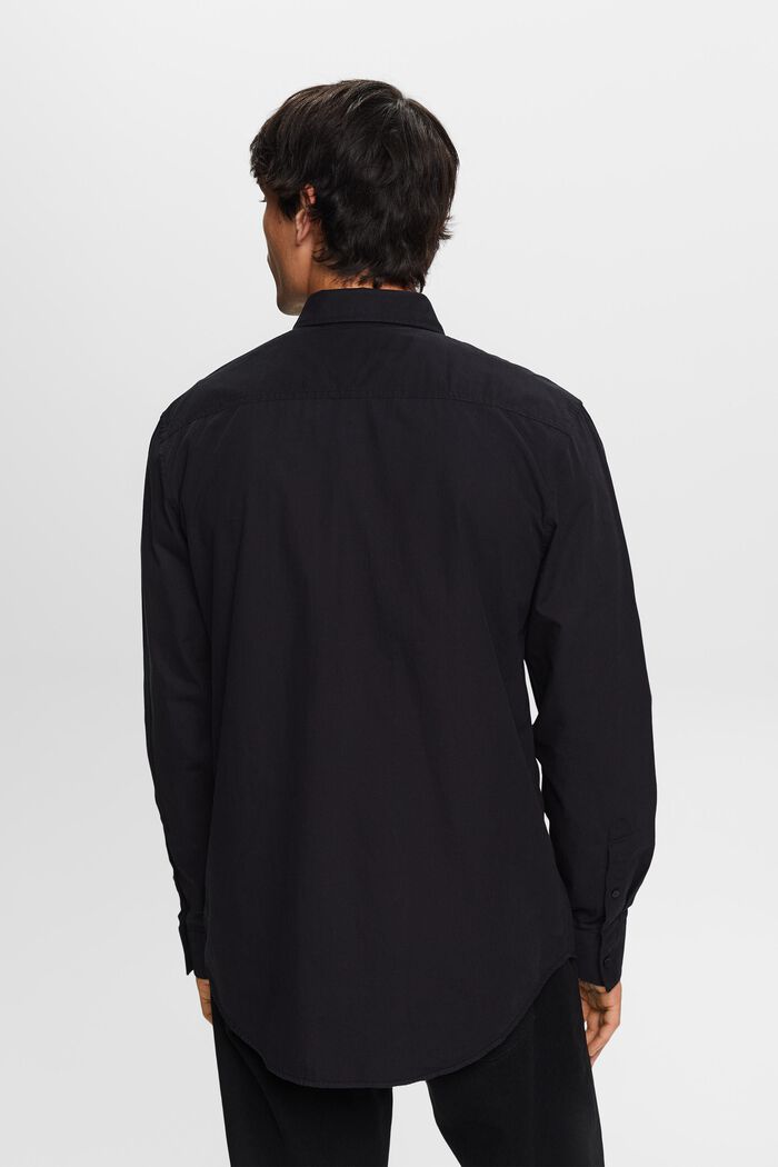 Koszula w stylu utility z bawełny, BLACK, detail image number 3