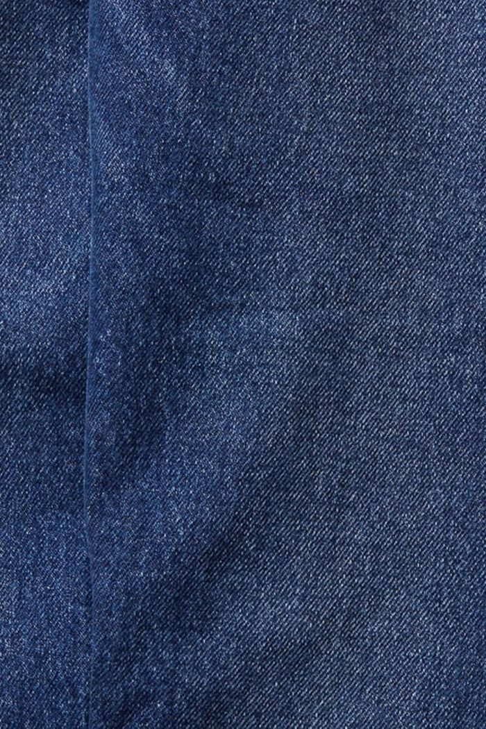 Dżinsy z prostymi nogawkami, BLUE DARK WASHED, detail image number 7