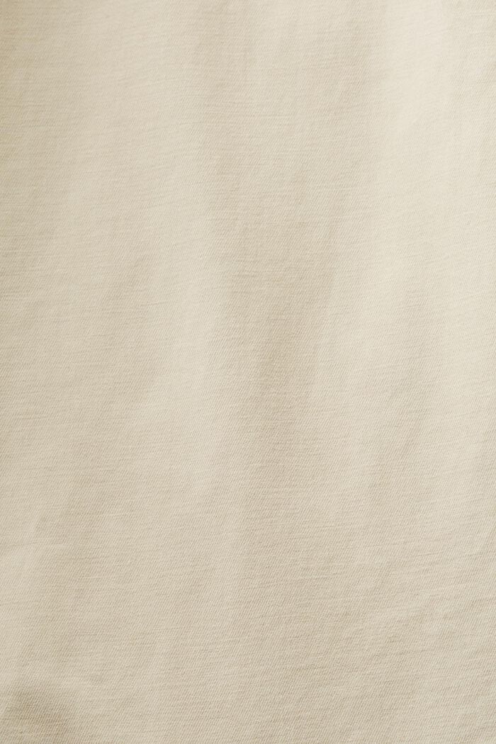 Bojówki z prostą nogawką, BEIGE, detail image number 6
