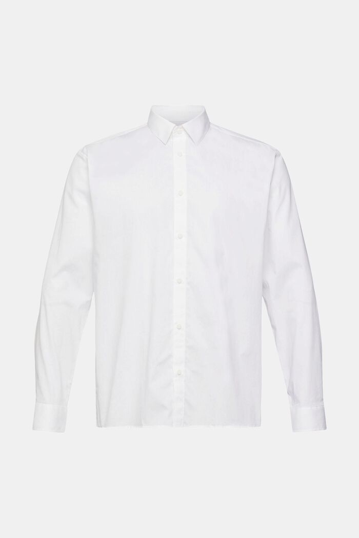 Koszula z ekologicznej bawełny, WHITE, detail image number 5