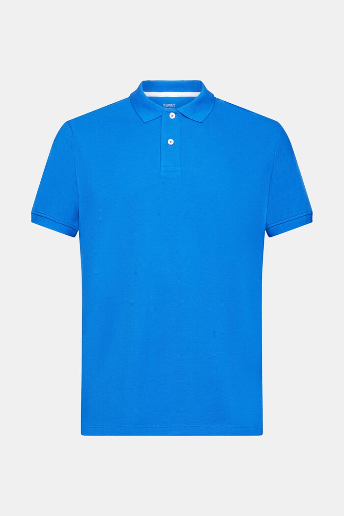 Koszulka polo, fason slim fit, BLUE, detail image number 6