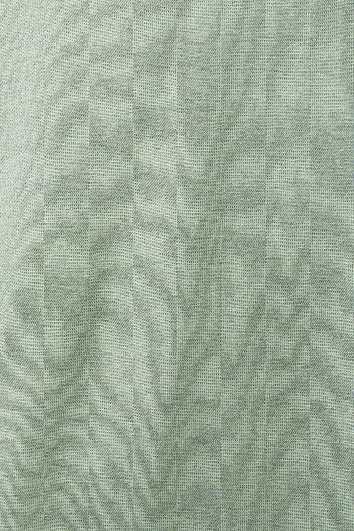 Dżersejowa piżama z koronką, DUSTY GREEN, detail image number 4