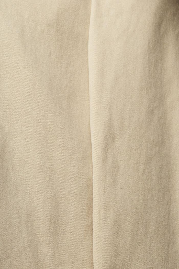Spodnie chino z bawełny, BEIGE, detail image number 1