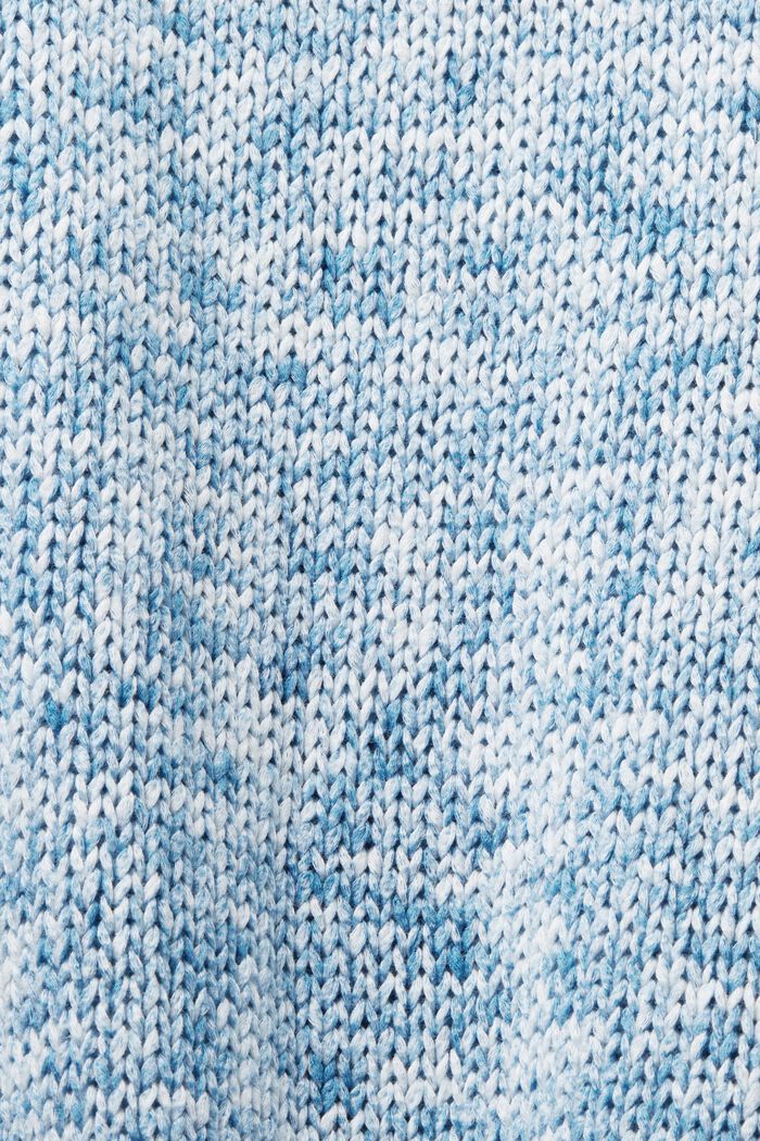 Melanżowy sweter bez rękawów, LIGHT TURQUOISE, detail image number 5