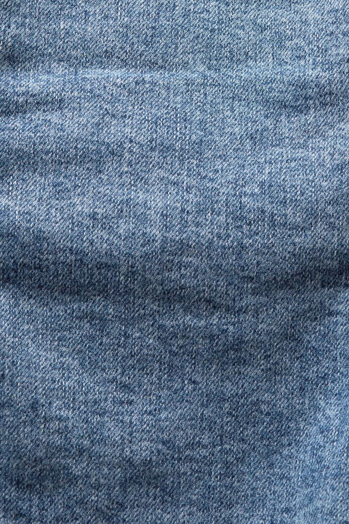 Dżinsowa sukienka midi bez rękawów, BLUE LIGHT WASHED, detail image number 5