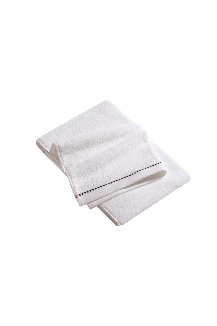 Z TENCELEM™: seria jednokolorowych ręczników z froty, WHITE, detail image number 3
