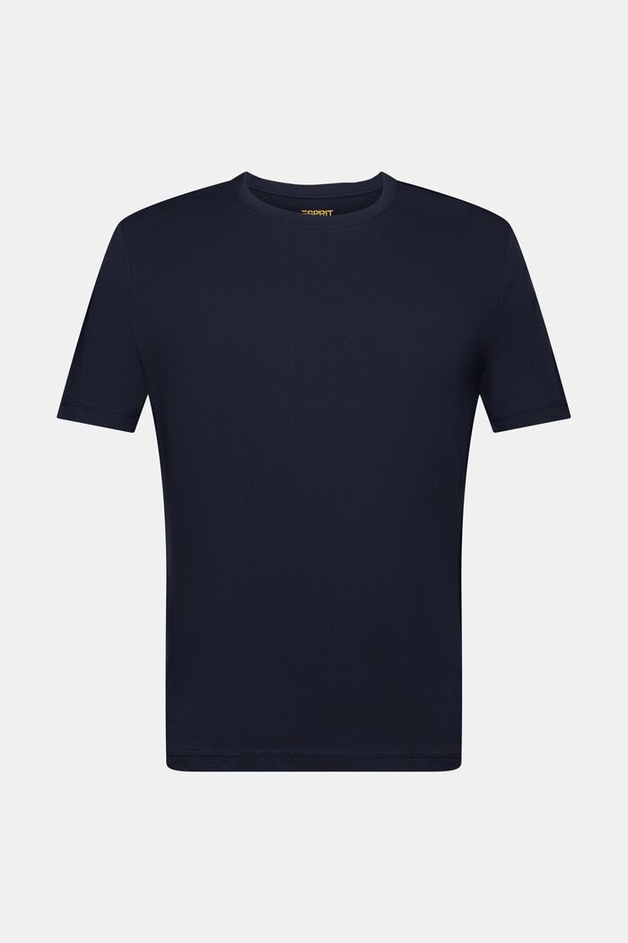 Dżersejowy T-shirt z bawełny organicznej, NAVY, detail image number 6