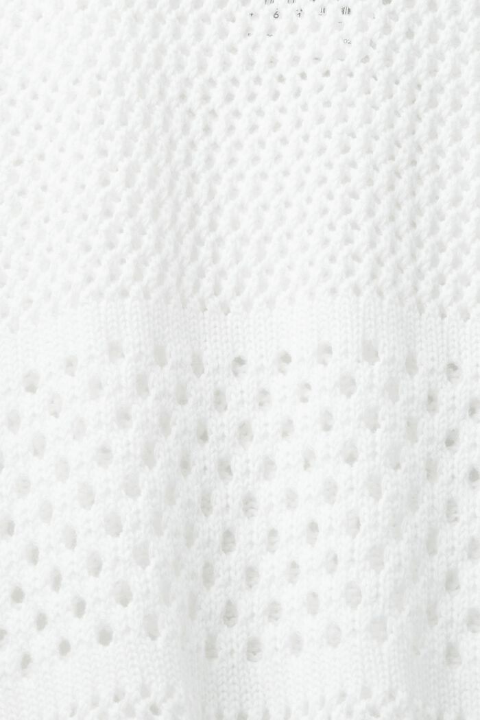 Bluza z kapturem z dzianiny, OFF WHITE, detail image number 4