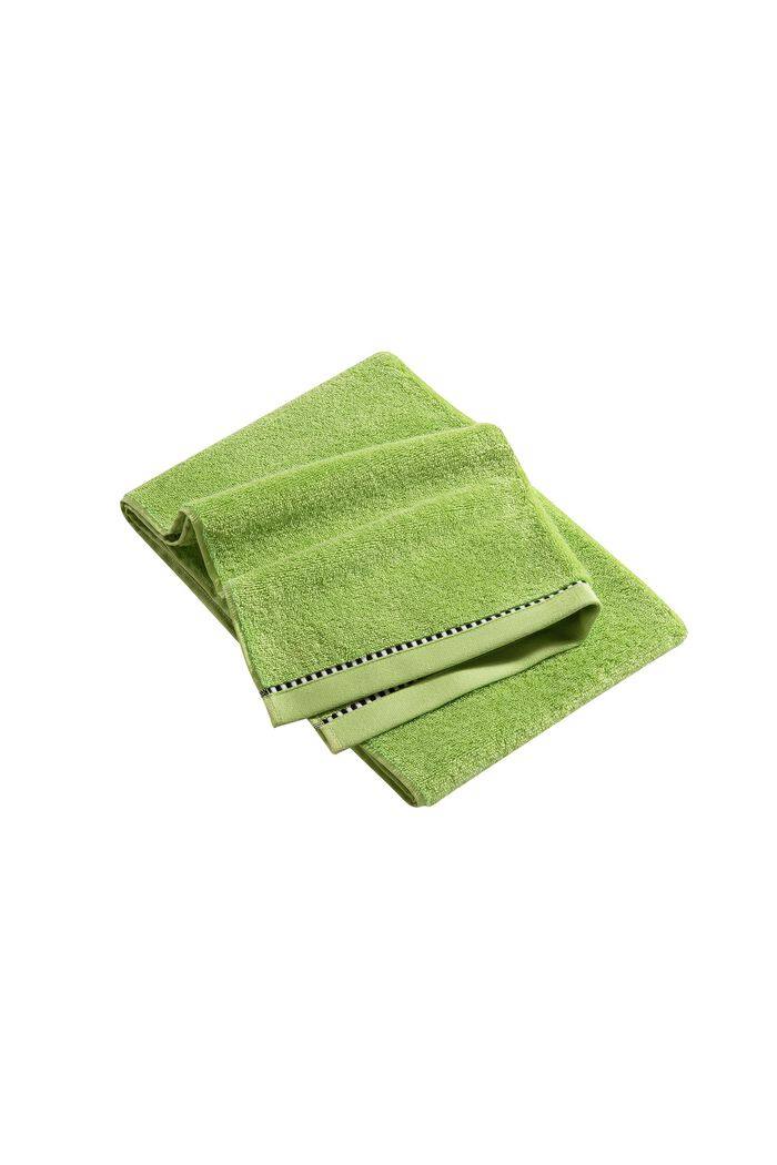 Z TENCELEM™: seria jednokolorowych ręczników z froty, APPLE GREEN, detail image number 3